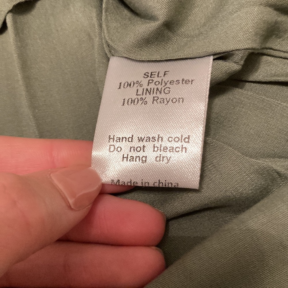 All:Row pistachio green slip skirt - Picture 6 of 14